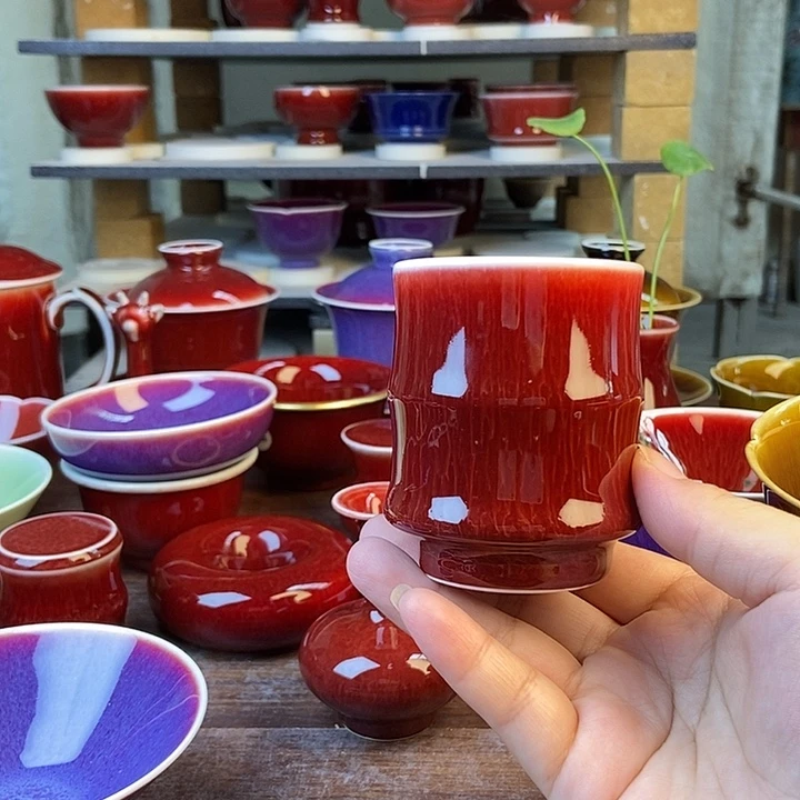 景德镇名陶坊原矿郎红