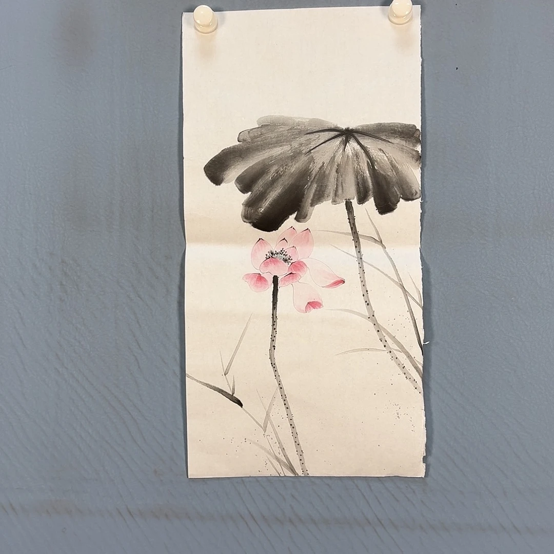 国画354 牡丹仙子和白月光