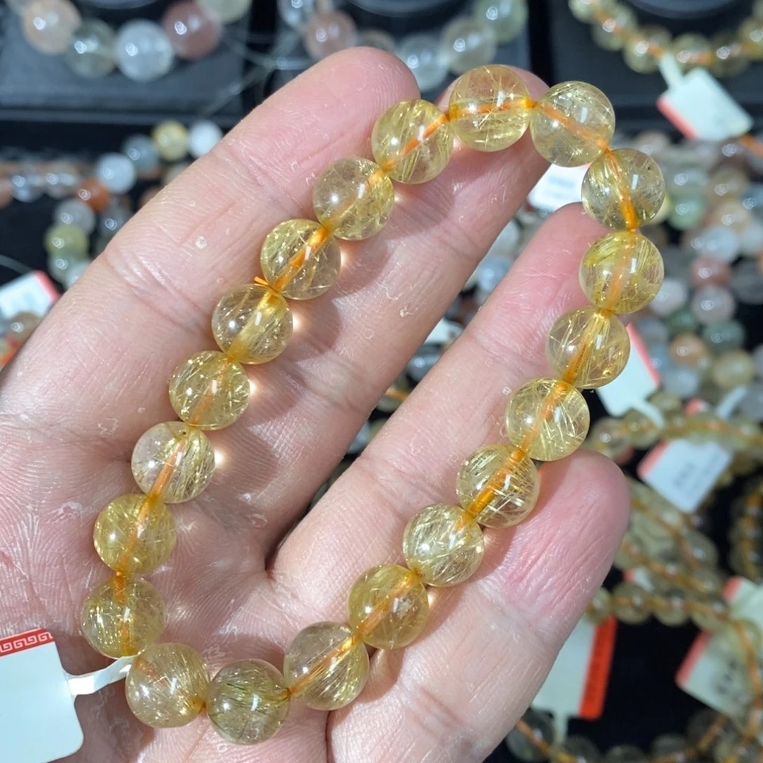 未镶嵌手链水晶维纳斯金发晶卡9.9m左右