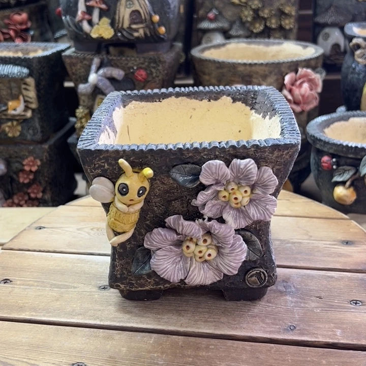 青藤多肉花盆百搭