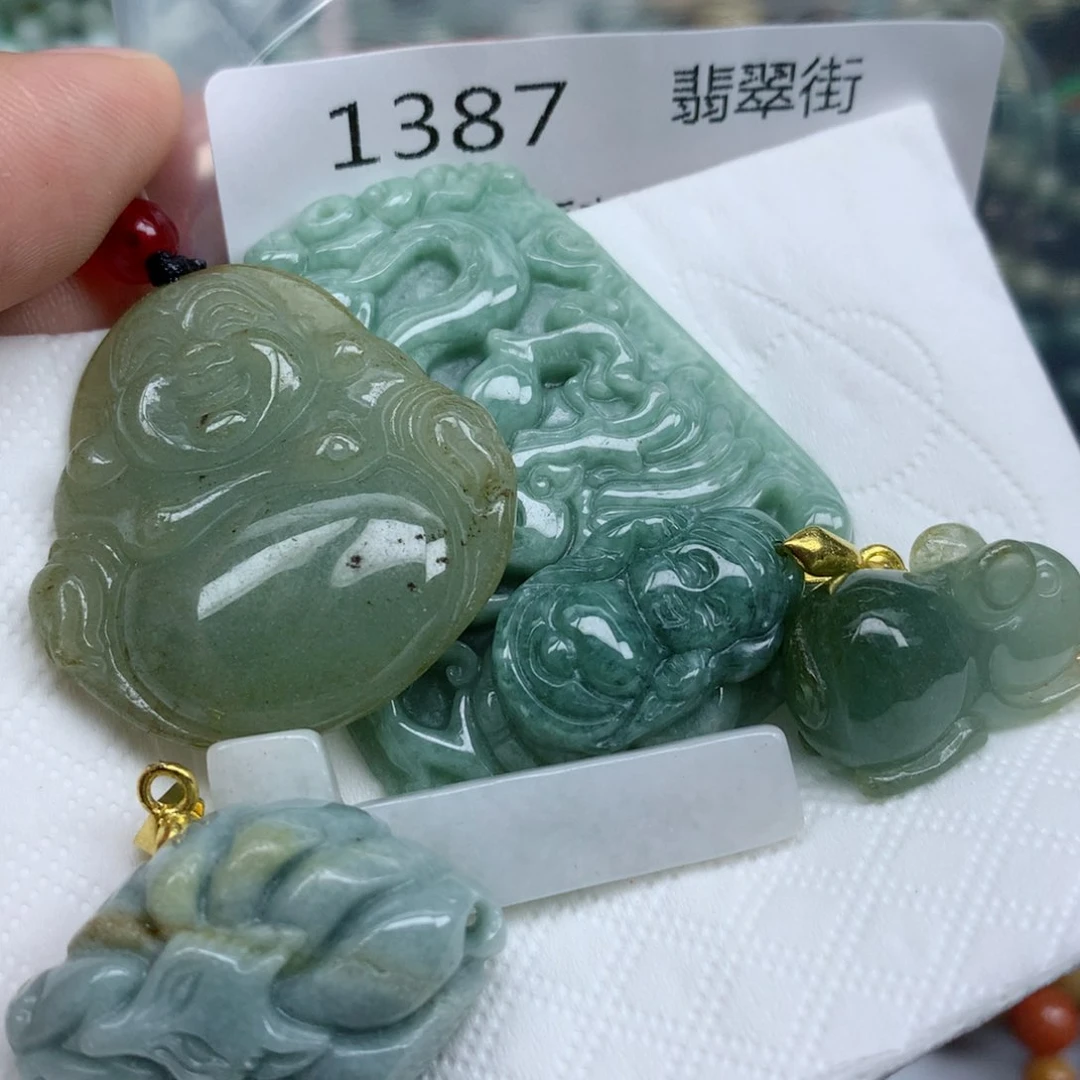 颈饰未镶嵌翡翠翡翠