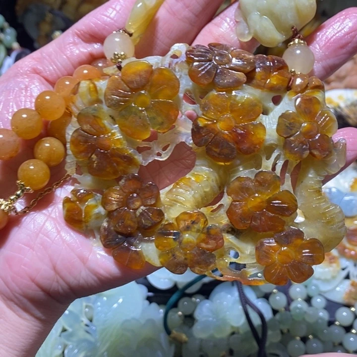 岫玉岫玉吊坠未镶嵌