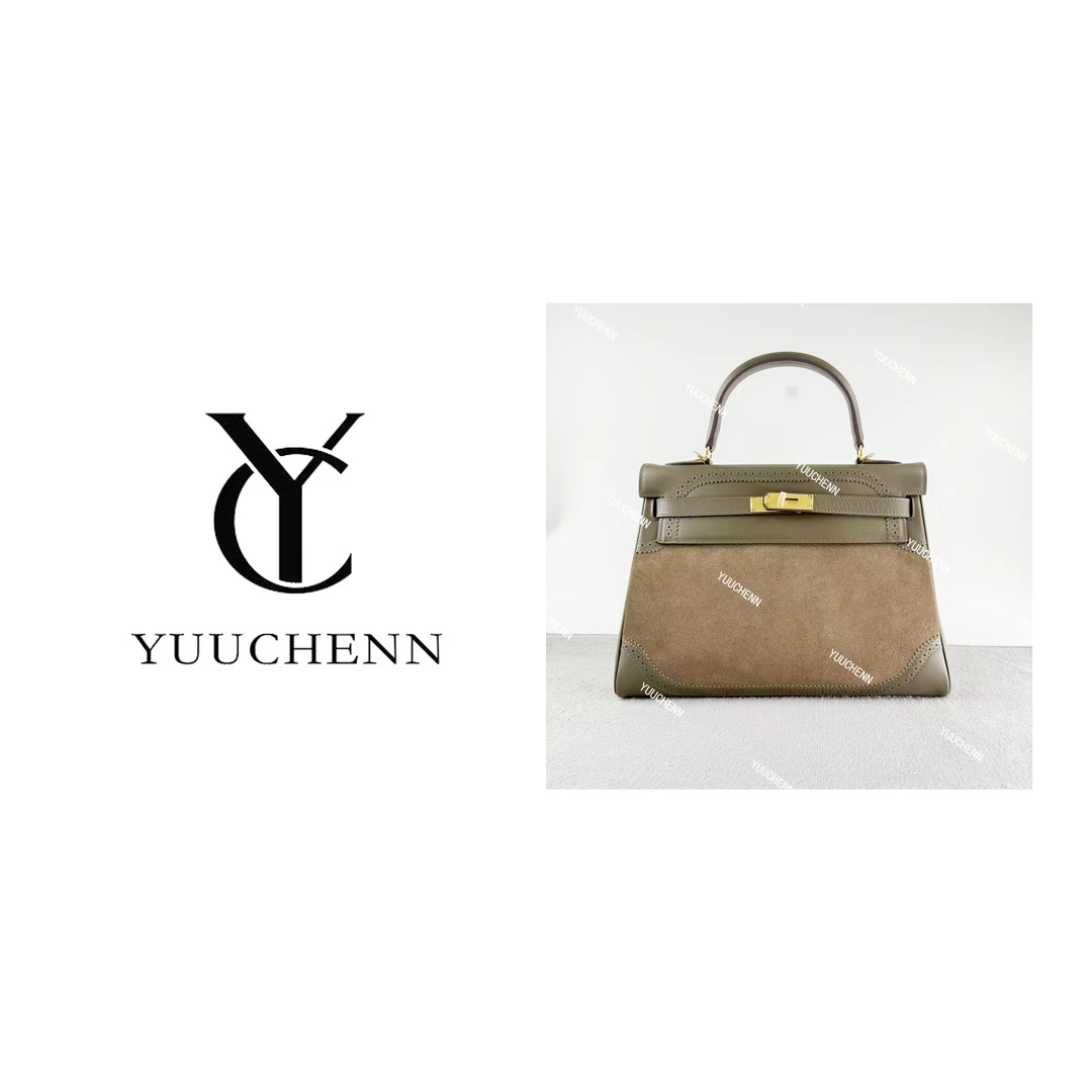 YUUCHENN/32cm原创设计高定真皮包 HH5082