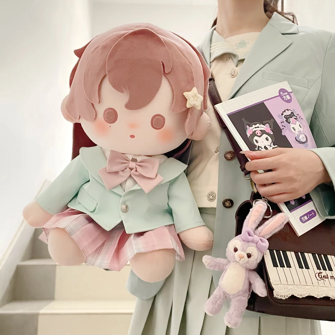 【现货】元气萌想原创转校生JK制服无属性40cm娃衣棉花娃娃衣服
