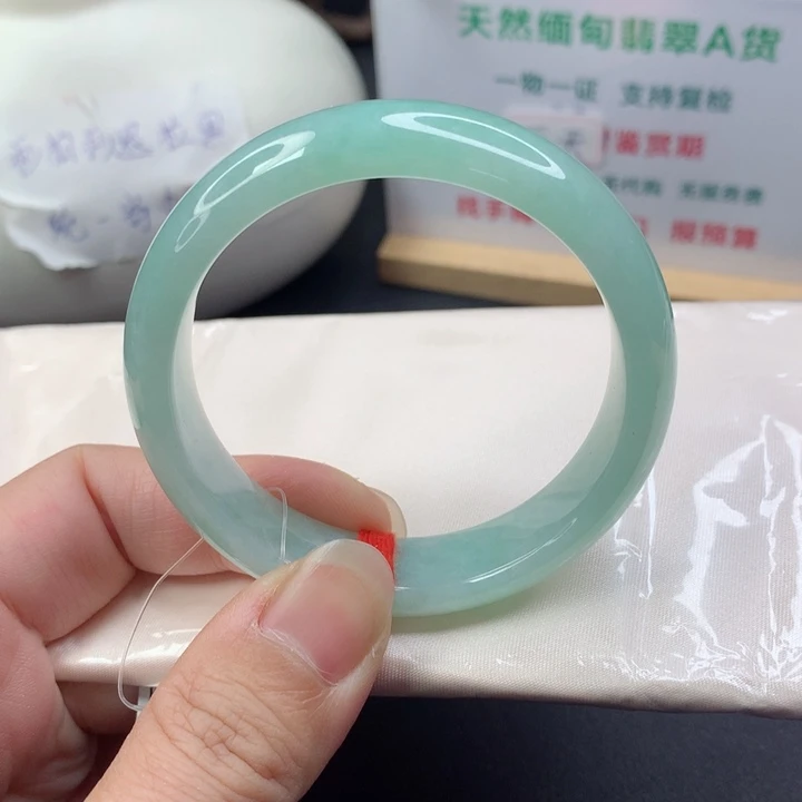 未镶嵌手镯翡翠5253