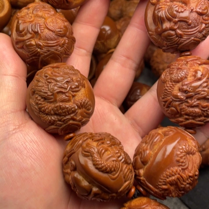 陀***螺橄榄核吊坠橄榄核