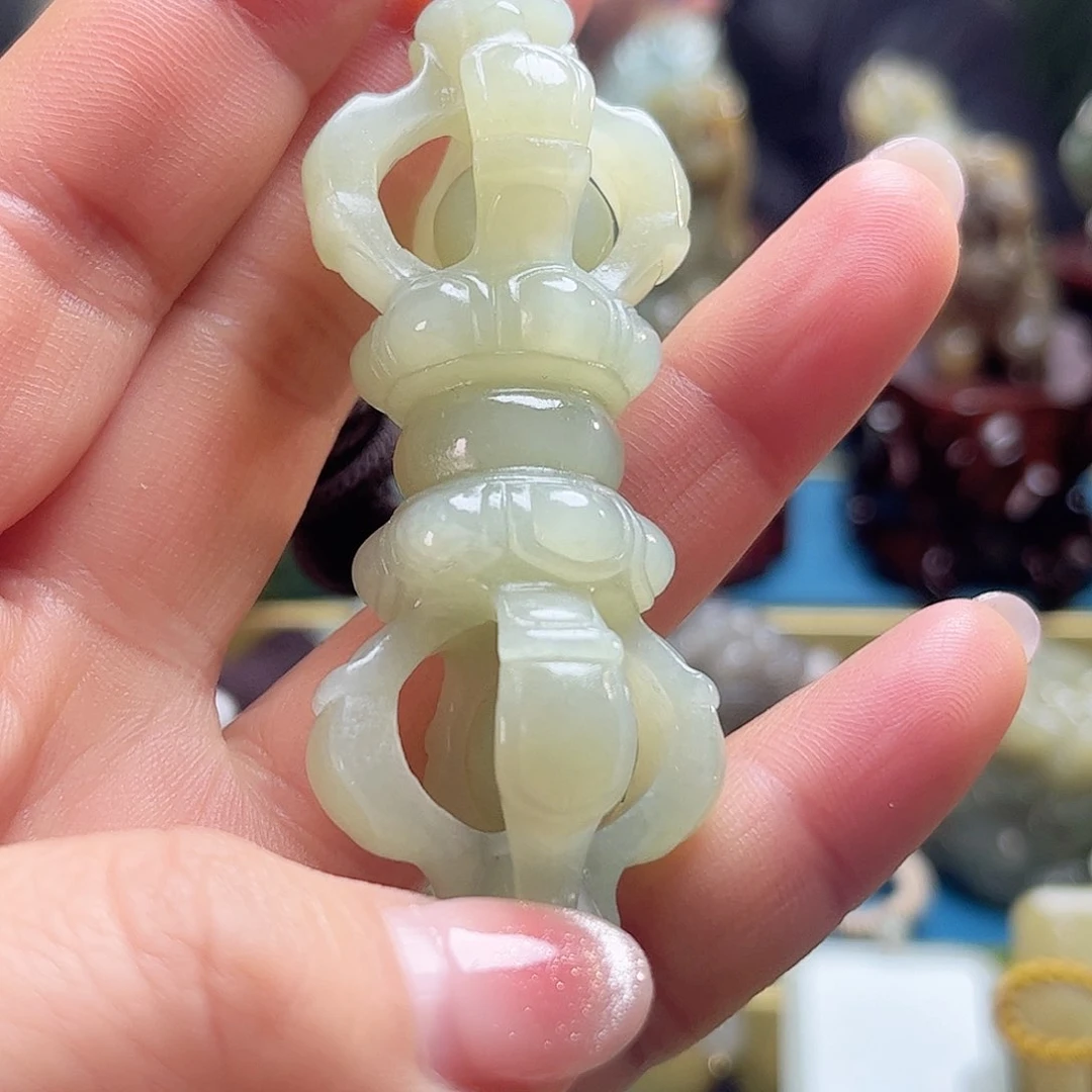 和田玉挂件未镶嵌卍***卍