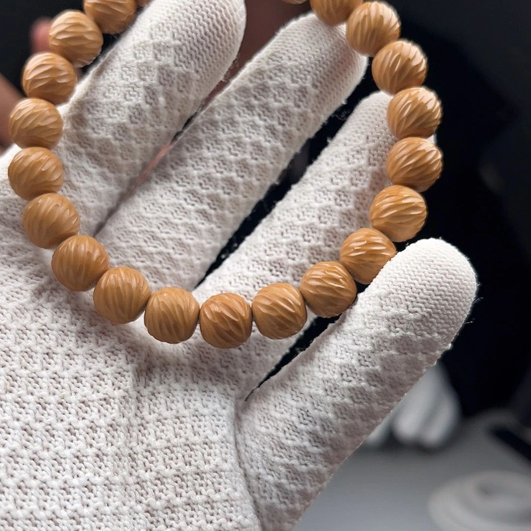 猴头核桃手串云锦