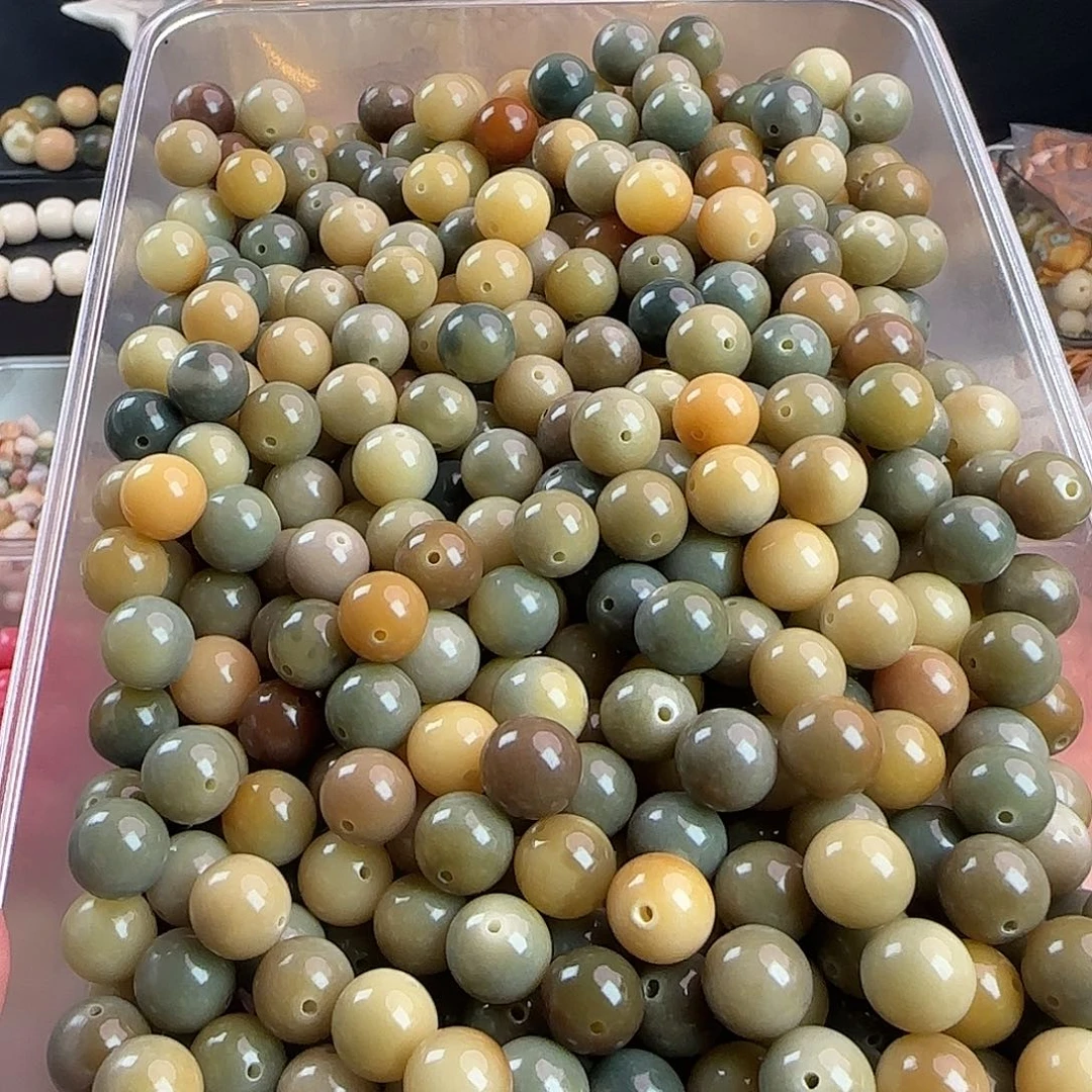 菩提根/象牙果手串卡13/14青芒圆678颗