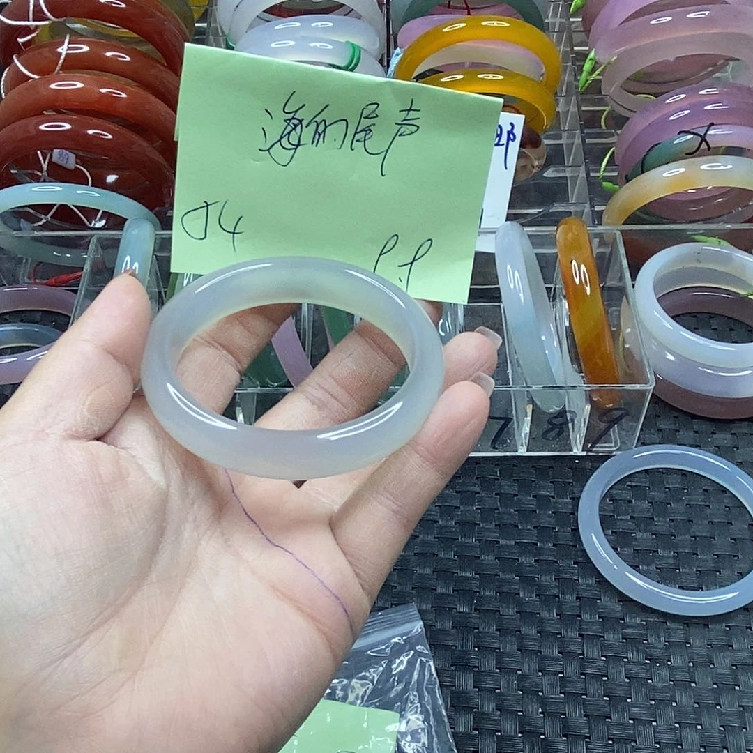 玛瑙/玉髓手镯合金海***.13