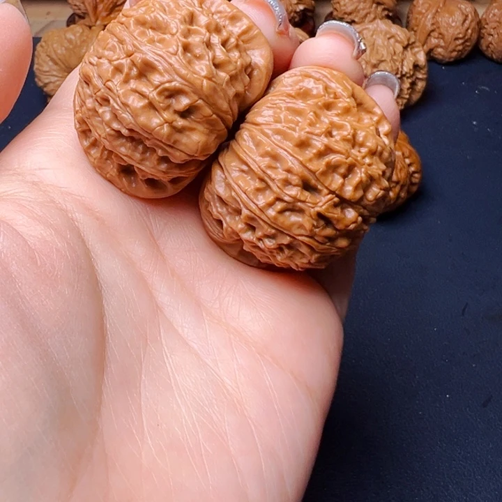 文玩核桃吊坠闷白41