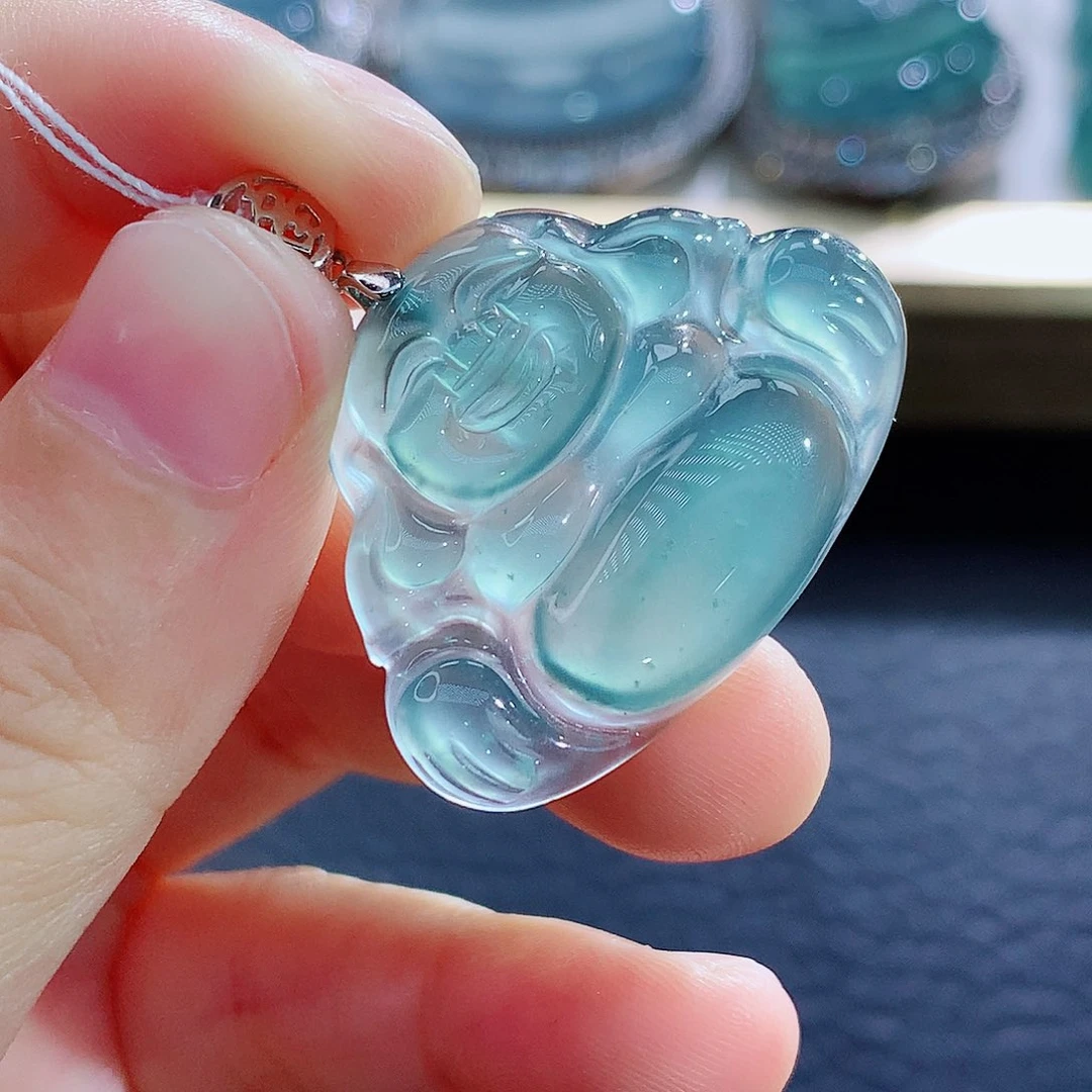 未镶嵌挂件翡翠风*翡翠