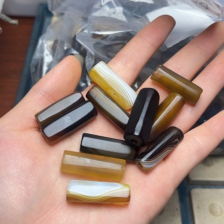 琉璃颈饰2767 玛.瑙 一颗可选