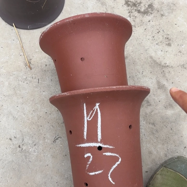 紫砂花盆紫砂的花