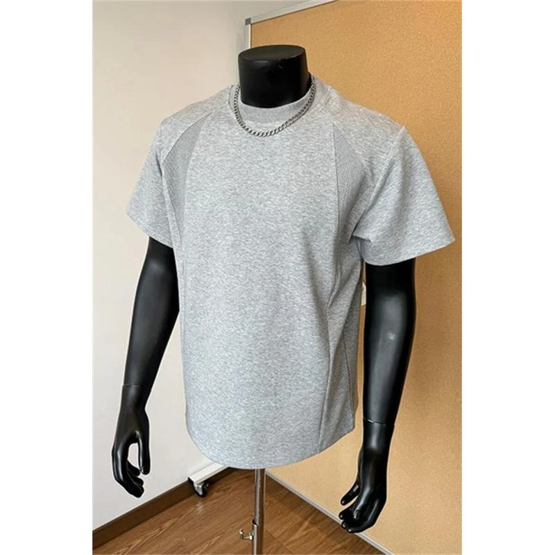 花花公子2025轻薄简约日系男t透气速干韩版新款短袖弹性正品舒适