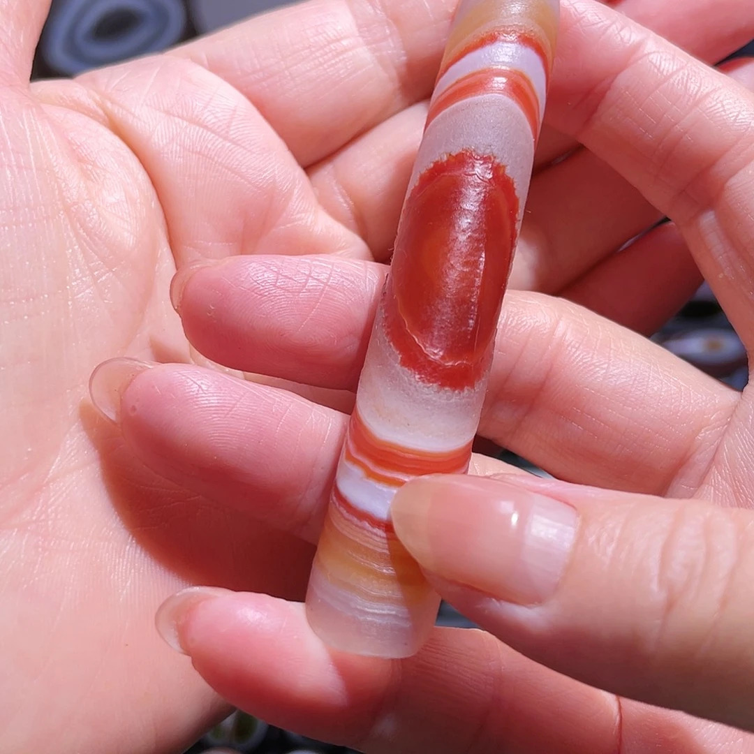 吊坠玛瑙未镶嵌玛瑙桶珠