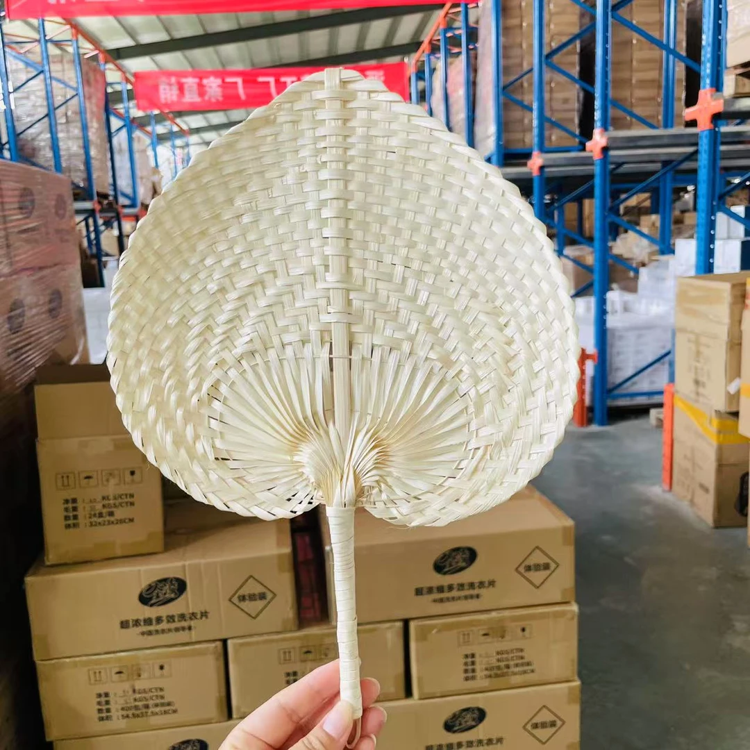越南纯手编竹扇小号36cm*25cm