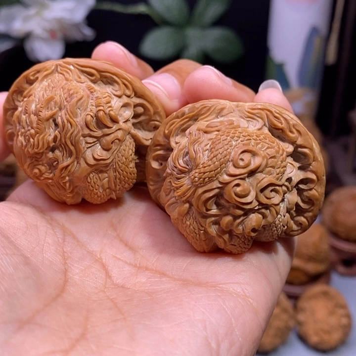 【闪购商品】核桃手串/手链?****龙腾盛世