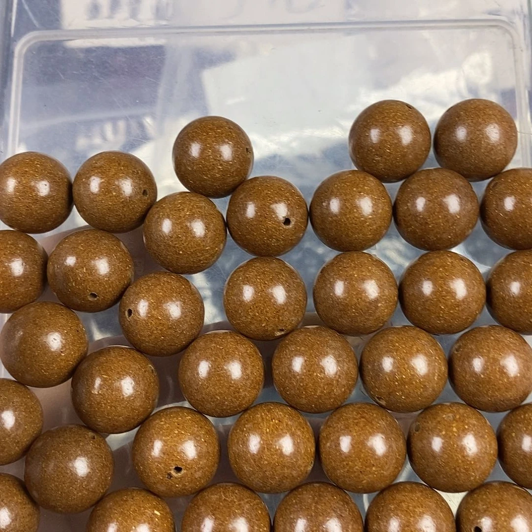 泥塑1.5杨贵妃衙香瑕疵珠90g