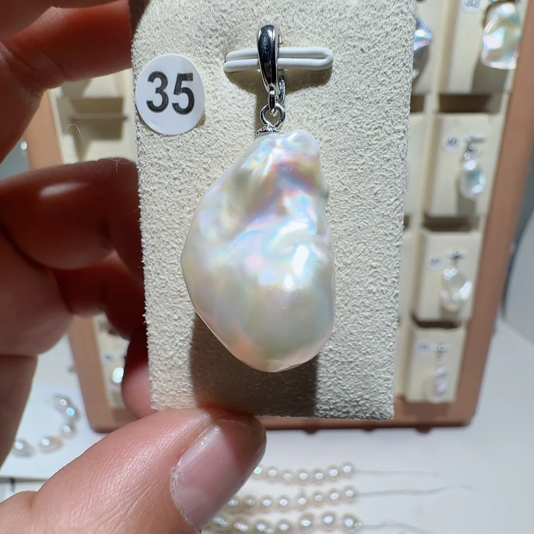 淡水珍珠合金颈饰