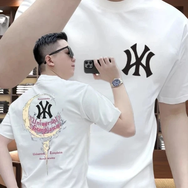 潮牌专区|品质严选|100%纯棉|潮牌男士高级感圆领夏季纯棉短袖T恤