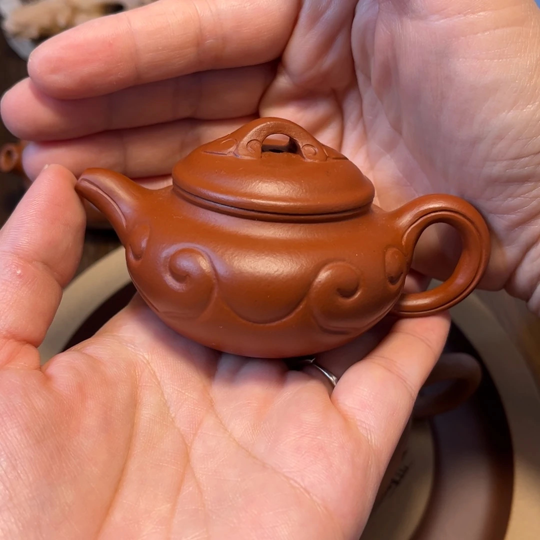 茶壶紫砂宜兴紫砂茶具半手工制作工艺