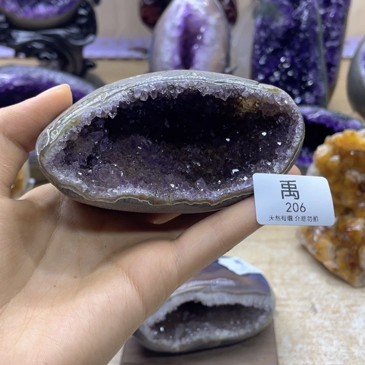 未镶嵌珠宝半成品紫晶