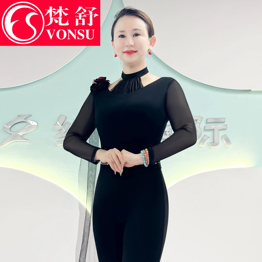 【明语老师同款】梵舒新款形体礼仪训练服高级仪态走秀服装XS6104