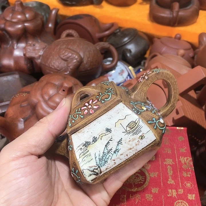 茶壶紫砂大家都是朋友喜欢紫砂壶老泥料