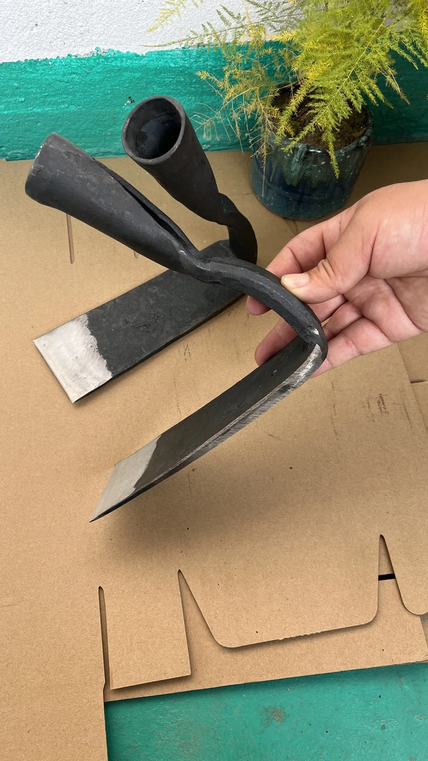 家用一体锻打弹簧钢小锄头种菜户外挖笋松土除草栽花挖药材小挖锄
