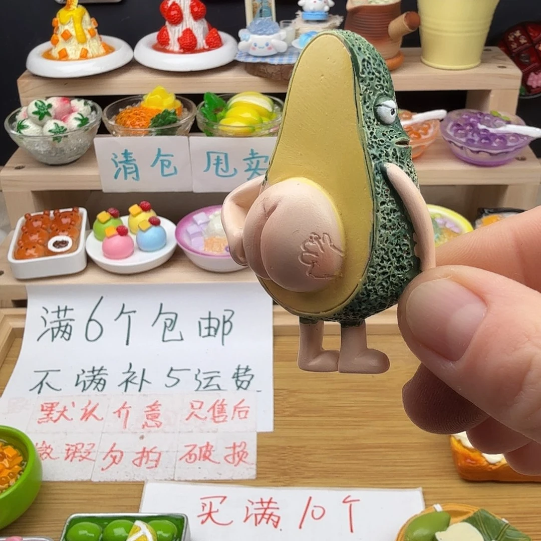 树脂食玩冰箱贴 凭开箱视频售后
