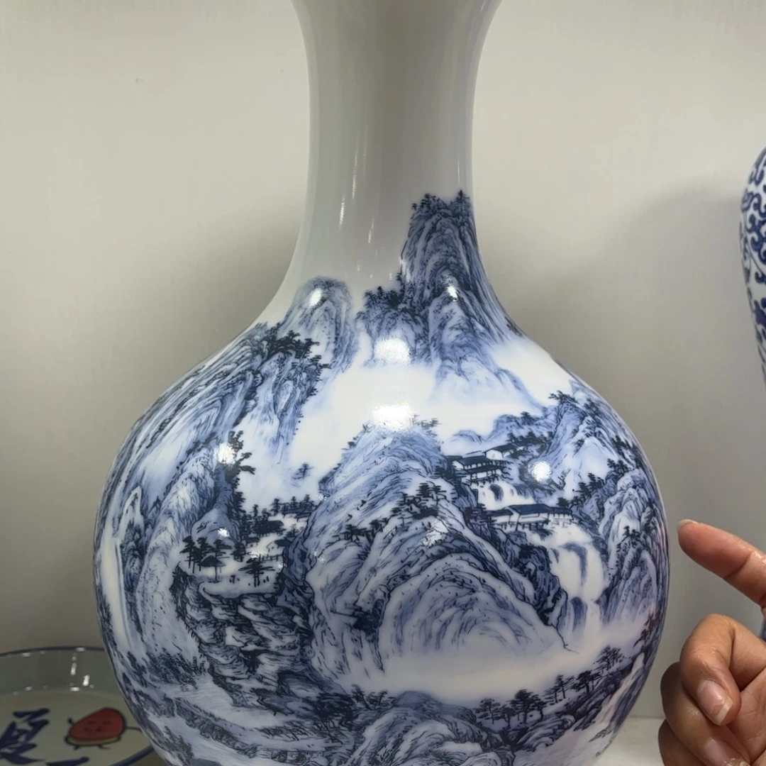 景德镇陶瓷花瓶摆件