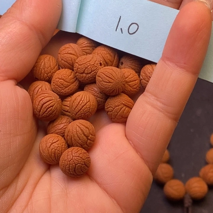 秦岭龙纹桃核21颗