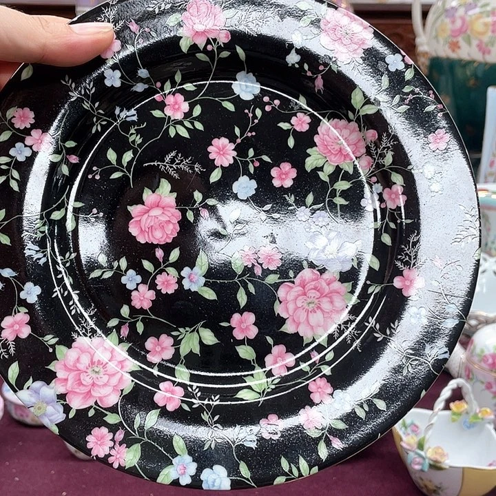 杯碟陶瓷摆件陶瓷微瑕