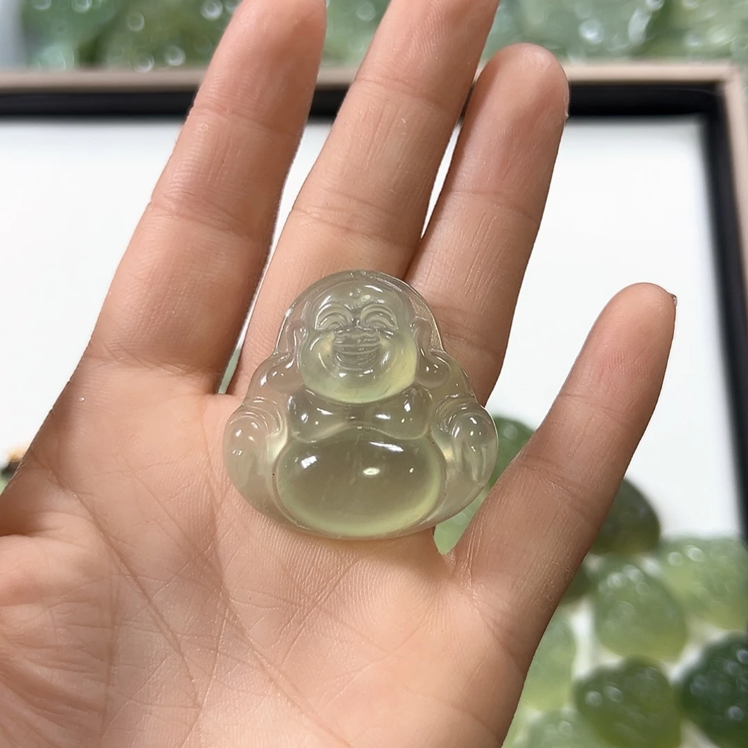 韩***韩合金蛇纹石玉挂件