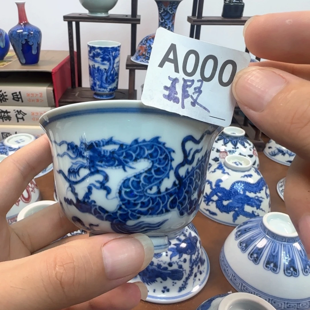 杯子景德镇纯手工陶瓷杯1111111