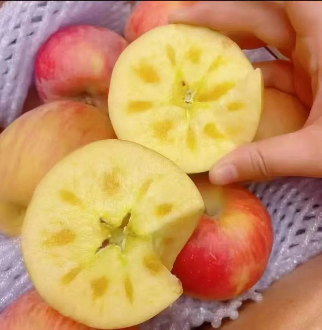 新疆阿克苏冰糖心苹果脆甜多汁当季新鲜水果