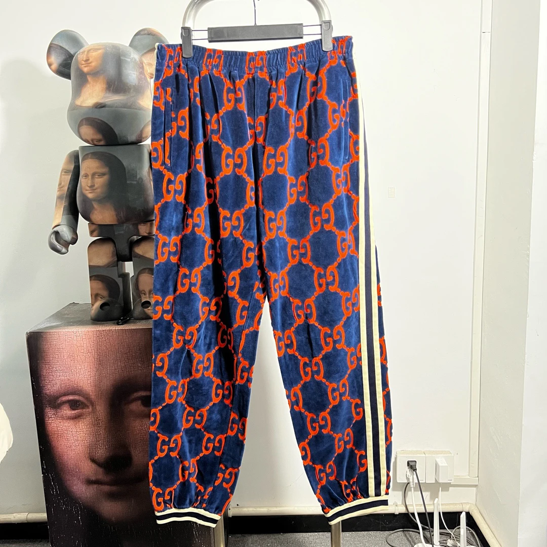 99新 GUCCI/古驰 长裤 v1601尺码：L 裤长103 腰围41