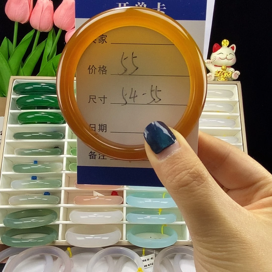 玛瑙/玉髓未镶嵌手镯
