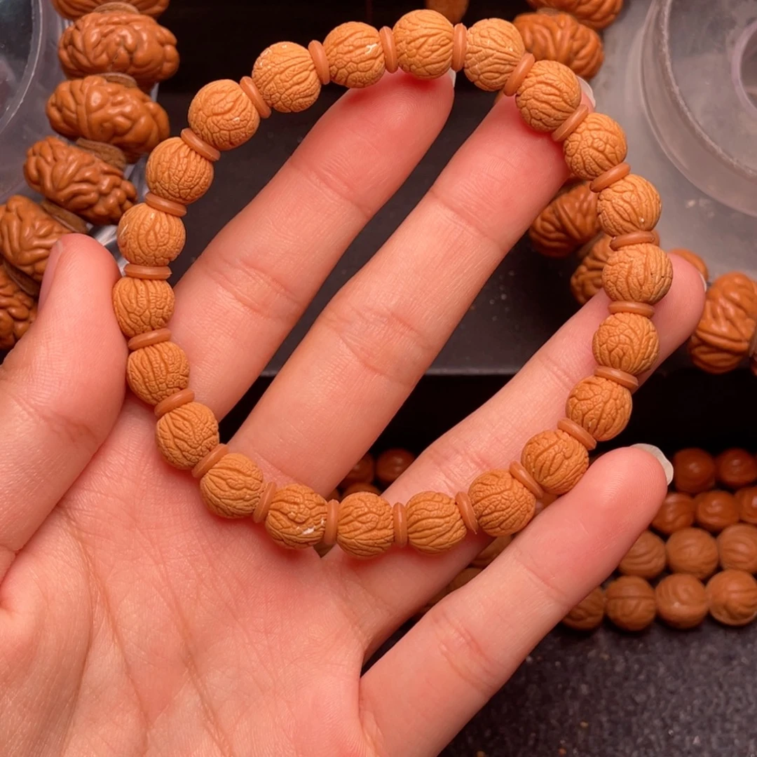 桃核吊坠秦岭核桃甲骨文