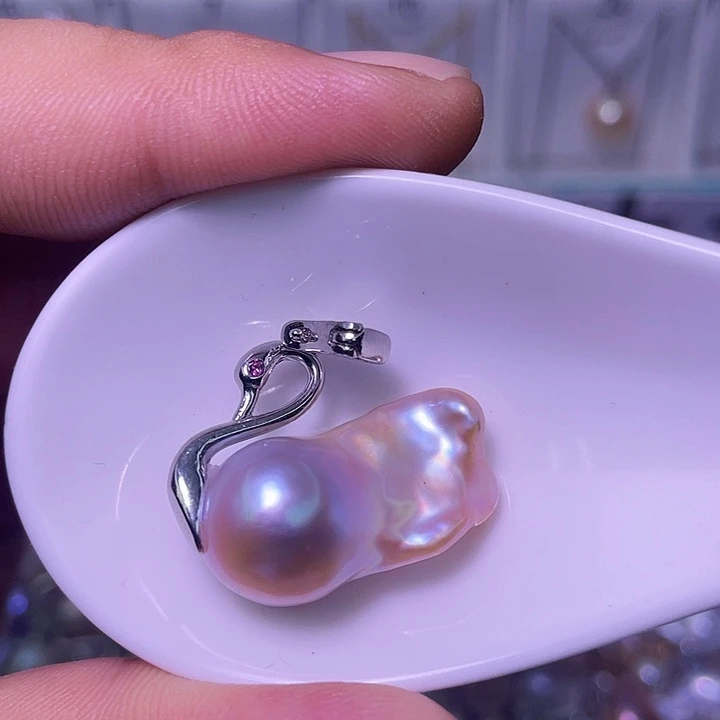合金颈饰淡水珍珠69