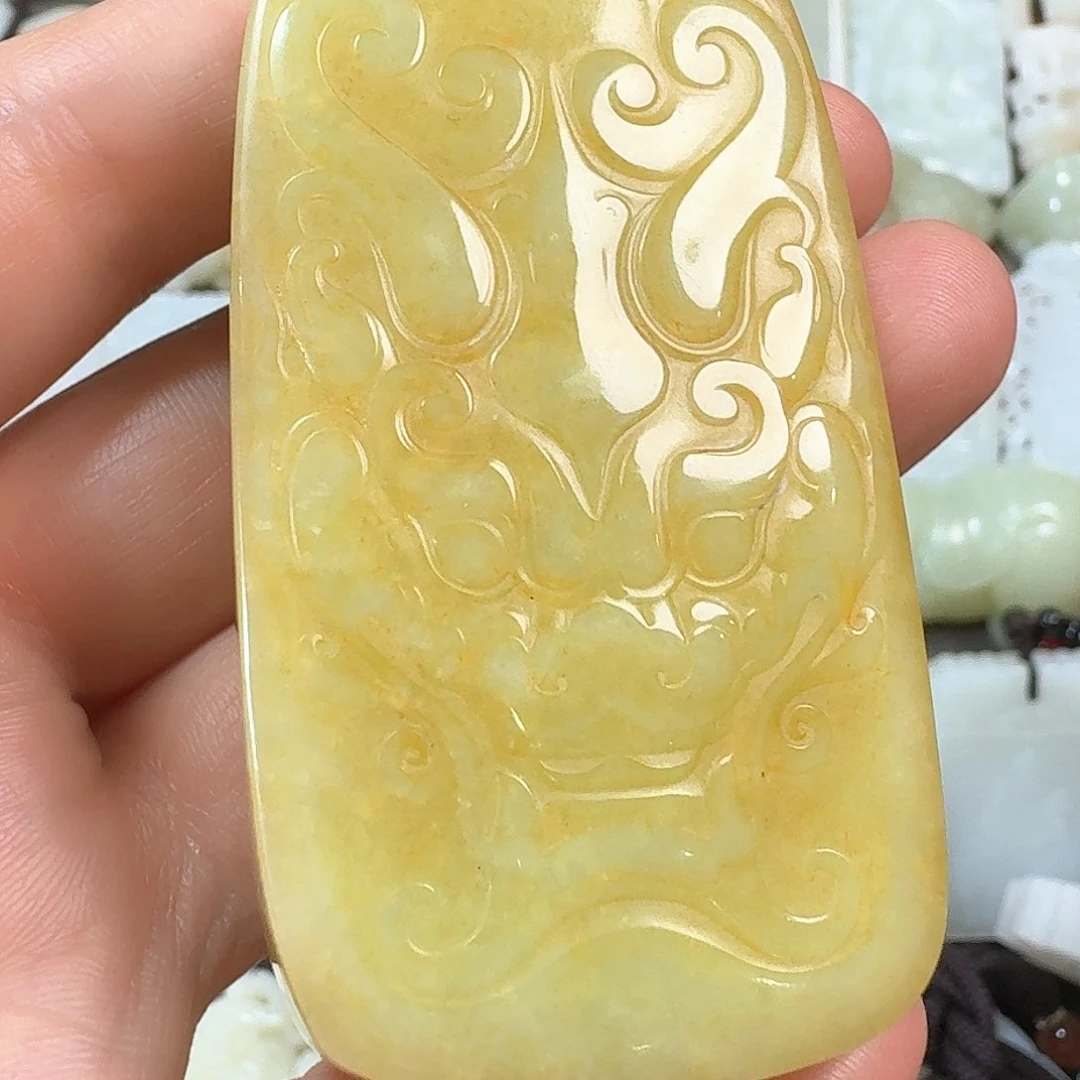 未镶嵌和田玉把件武*