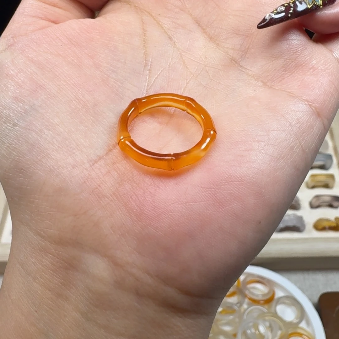 未镶嵌戒指玛瑙/玉髓904港15-16