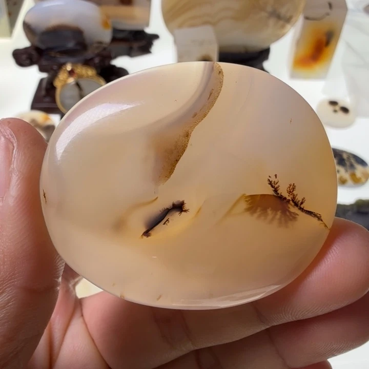 玛瑙/玉髓未镶嵌珠宝半成品