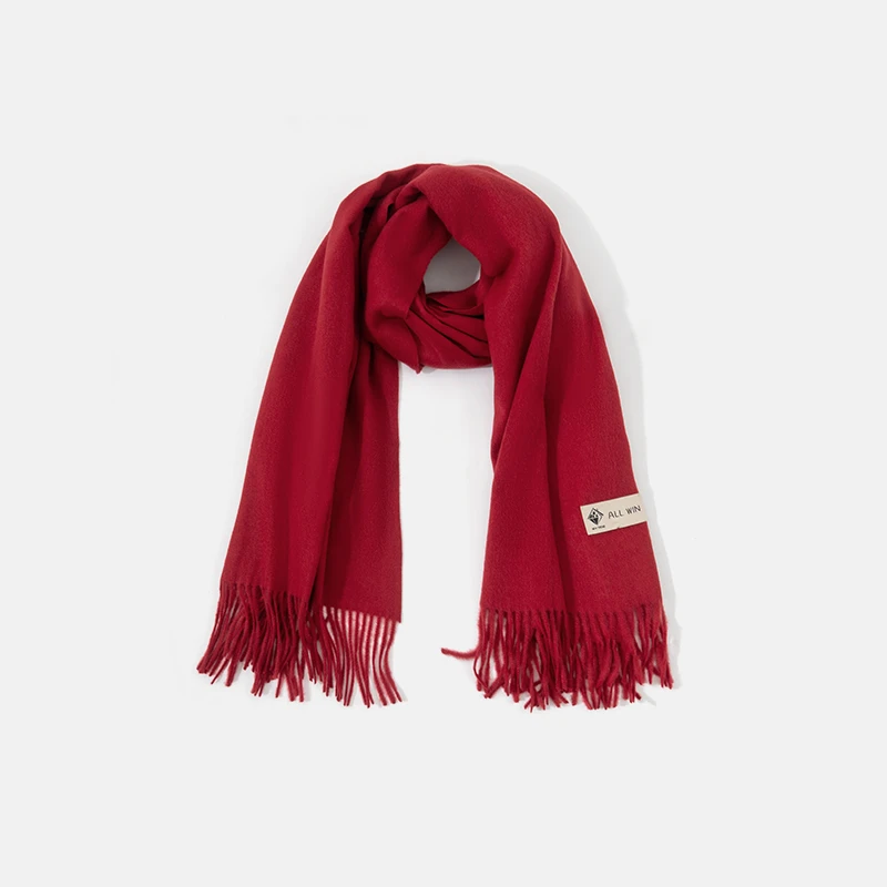 Grace&Glam 经典款秋冬保暖羊毛围巾披肩 简约休闲时尚百搭保暖