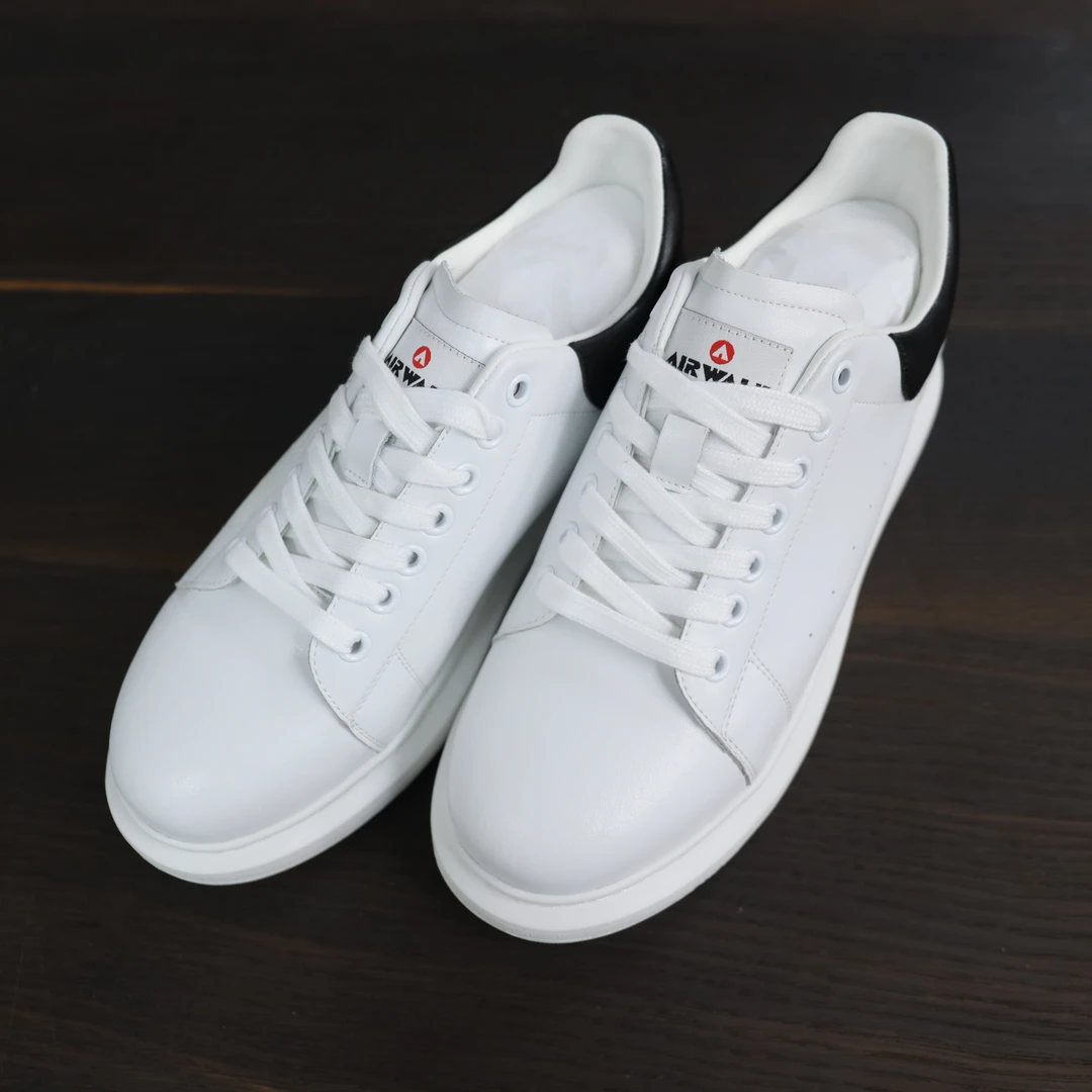 【Ai】小白鞋男潮流百搭新款白色板鞋休闲鞋子115-镜子区