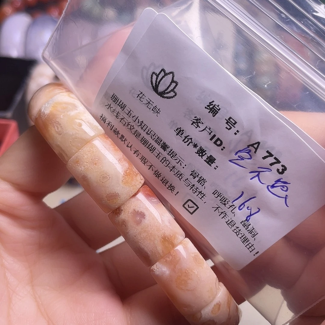 鱼***画硅化玉未镶嵌手镯