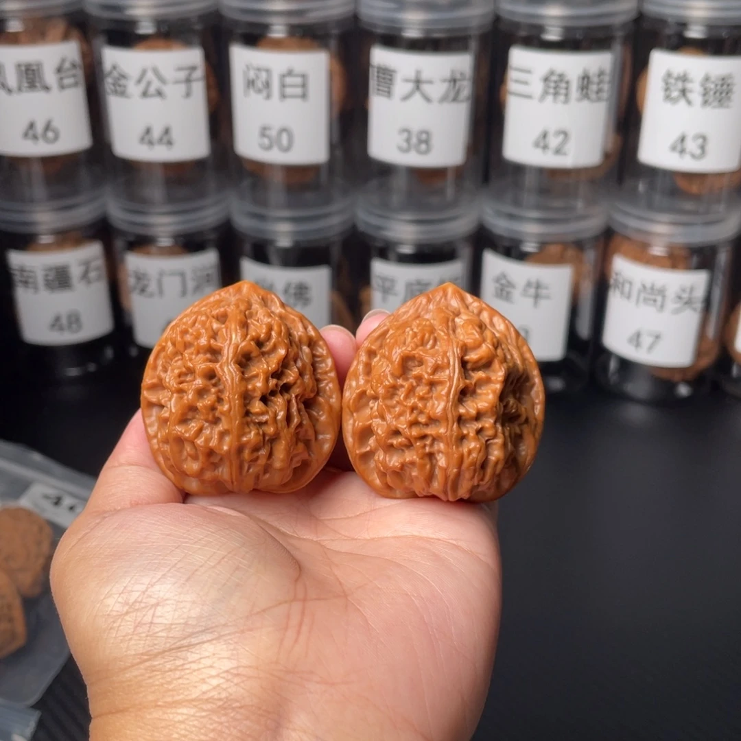 文玩核桃把件43凤凰台