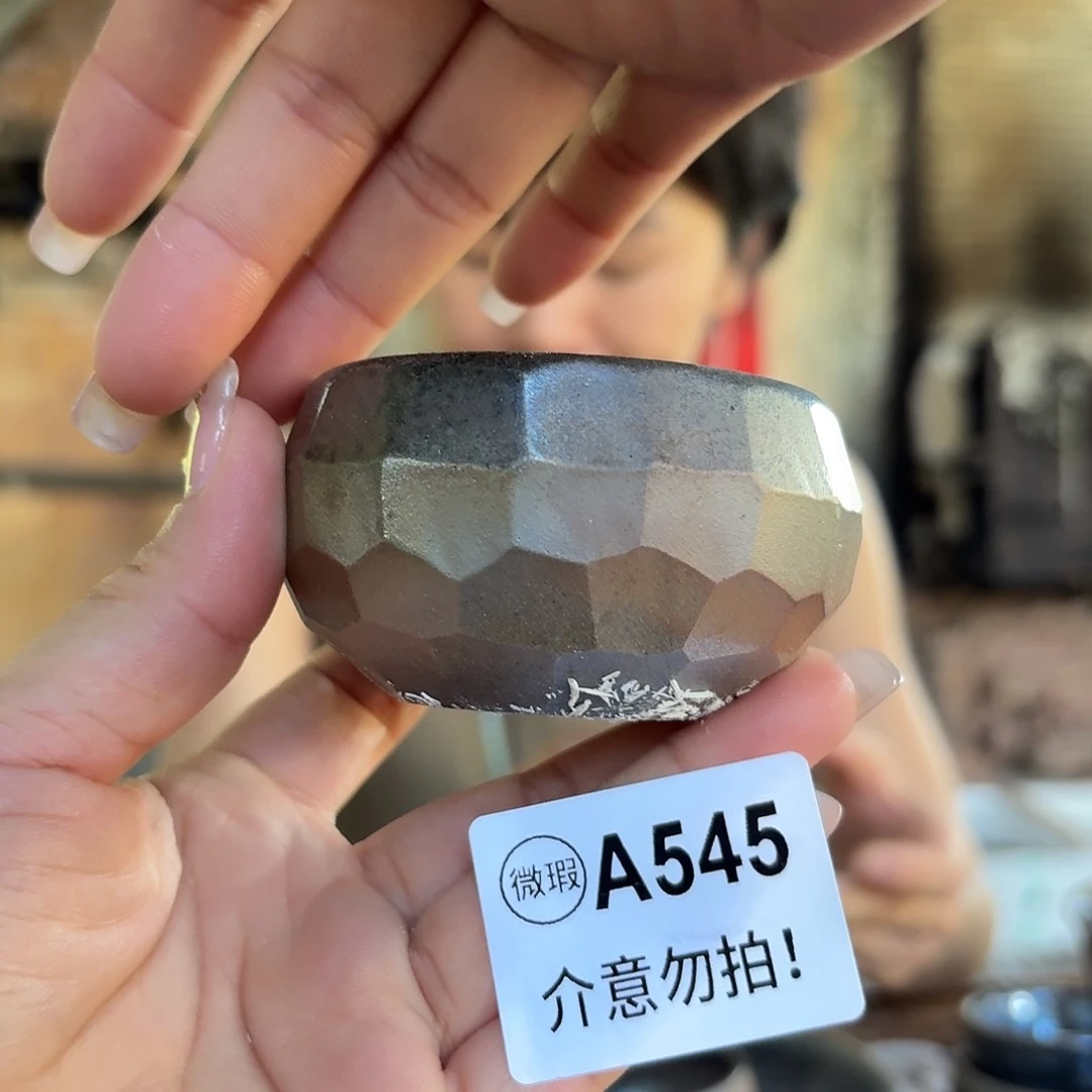杯坭兴陶柴烧全手工原矿泥料杯