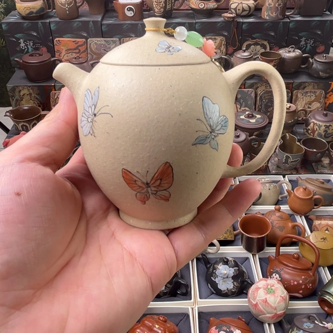 茶壶紫砂200cc原矿精工半手